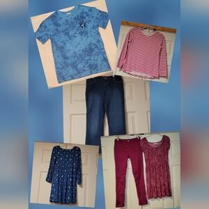 Girls Bundle, 6 Items, Sizes 12 To 16